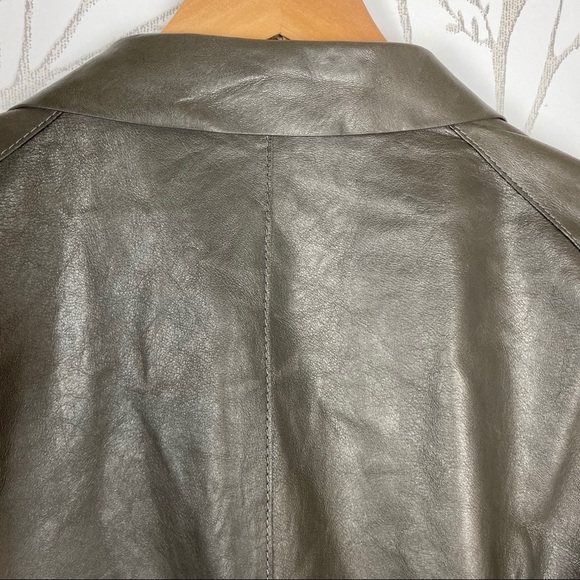 LAFAYETTE 148 New York Granite Leather Jacket NWT - Picture 10 of 13